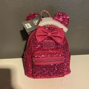 Pink loungefly backpack